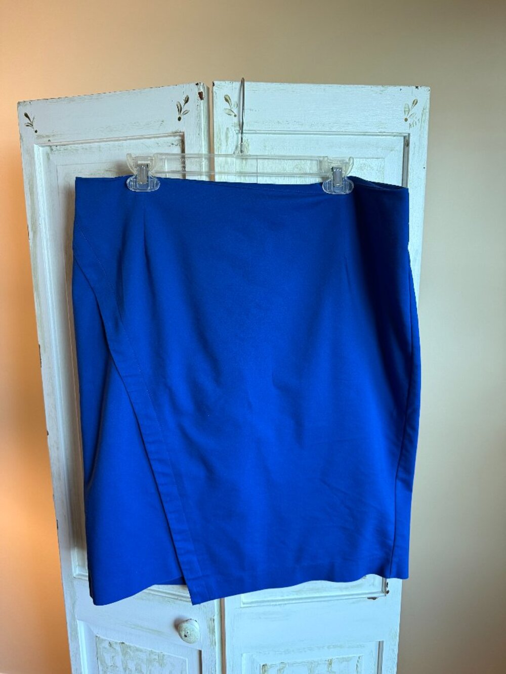 Lane Bryant Pencil Skirt (Blue)